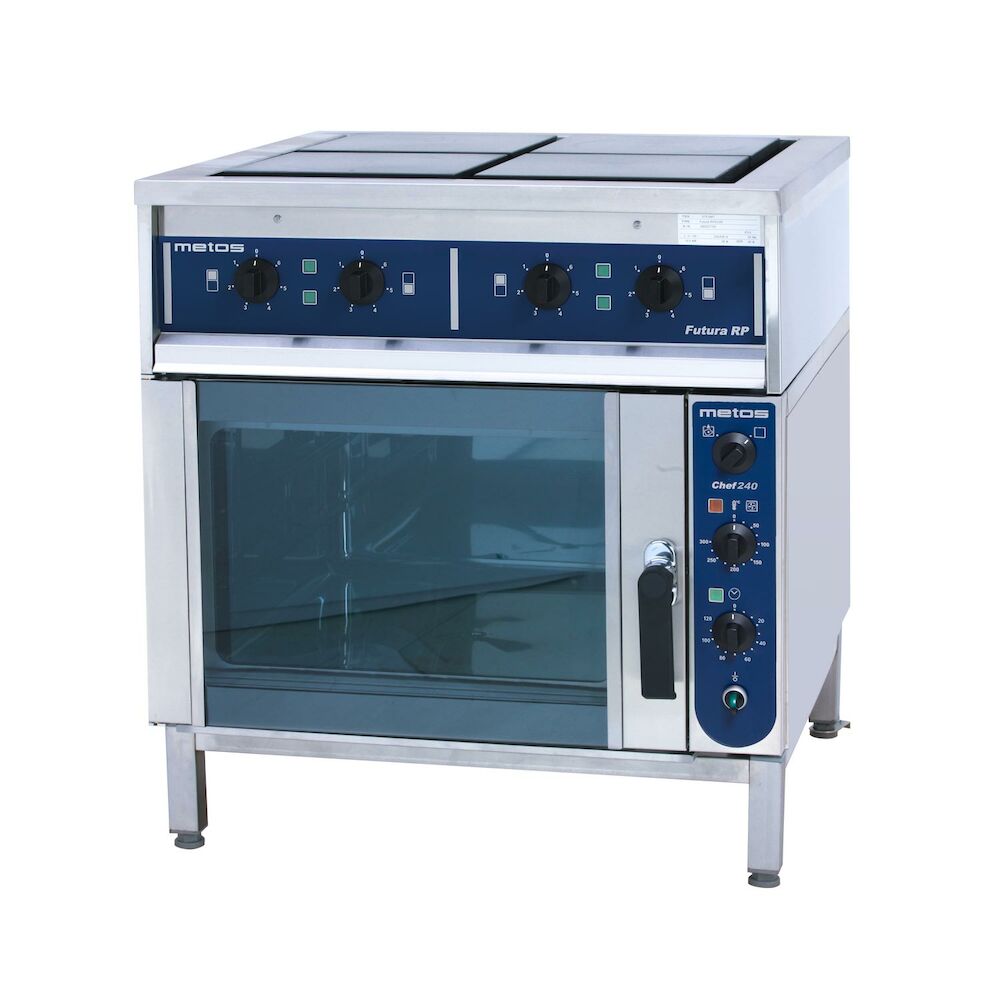 Range+conv.oven Metos Futura RP4/240 400V3N~