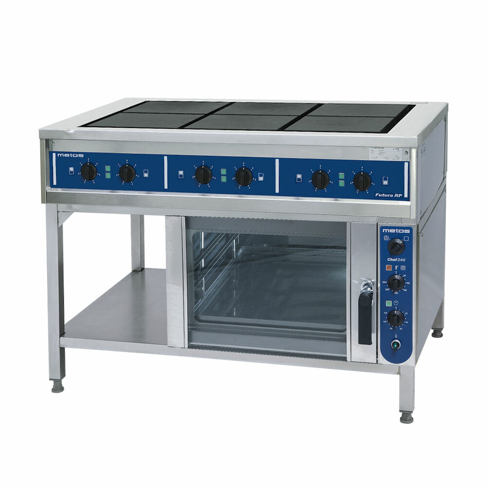 Range+conv.oven Metos Futura RP6/240 400V3N~