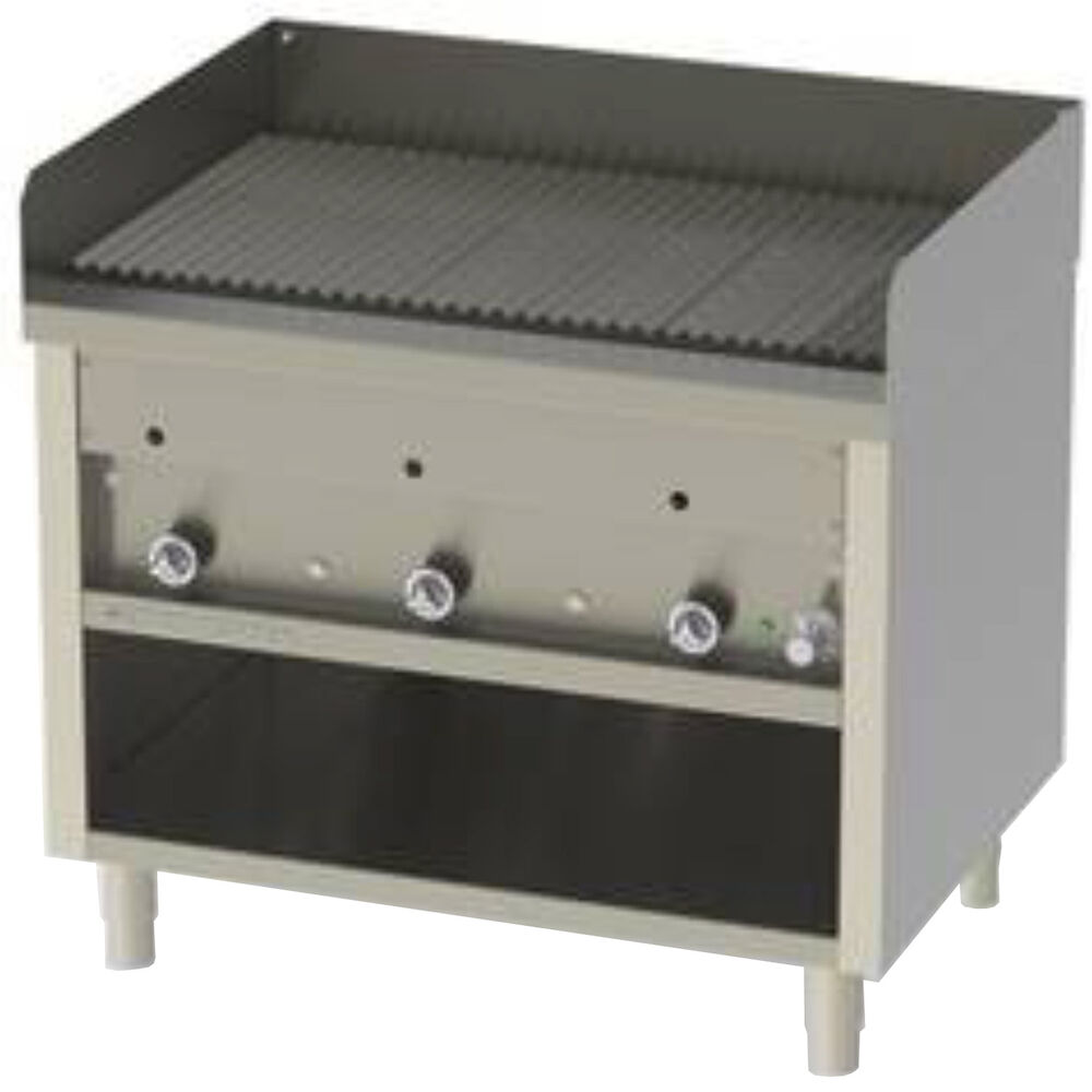 Lavasten gasgrill Metos GMHC