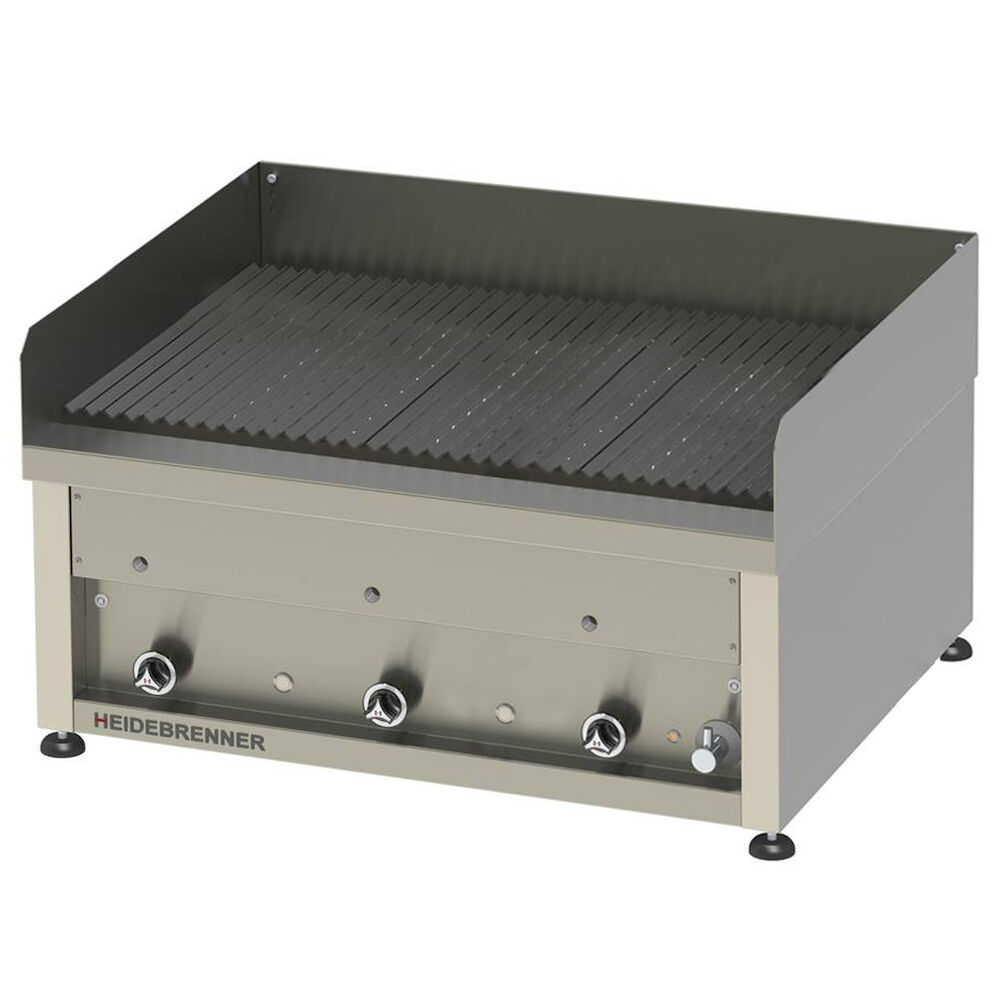 Lavasten gasgrill Metos GMGC