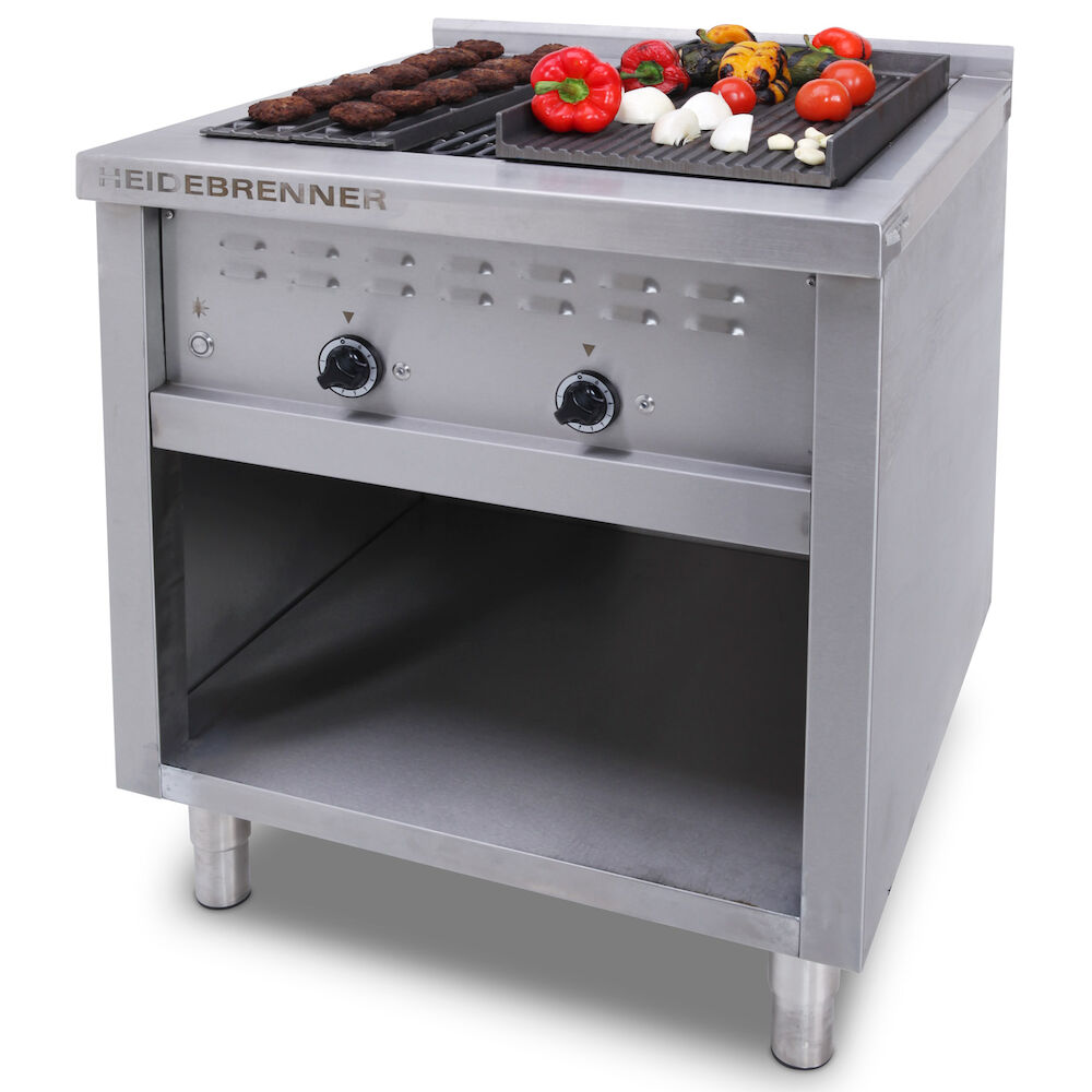 Lavasten grill Metos ECHBB