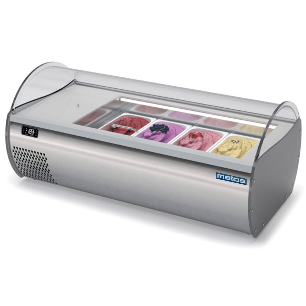 Ice cream display Metos Microgel 4 with R290
