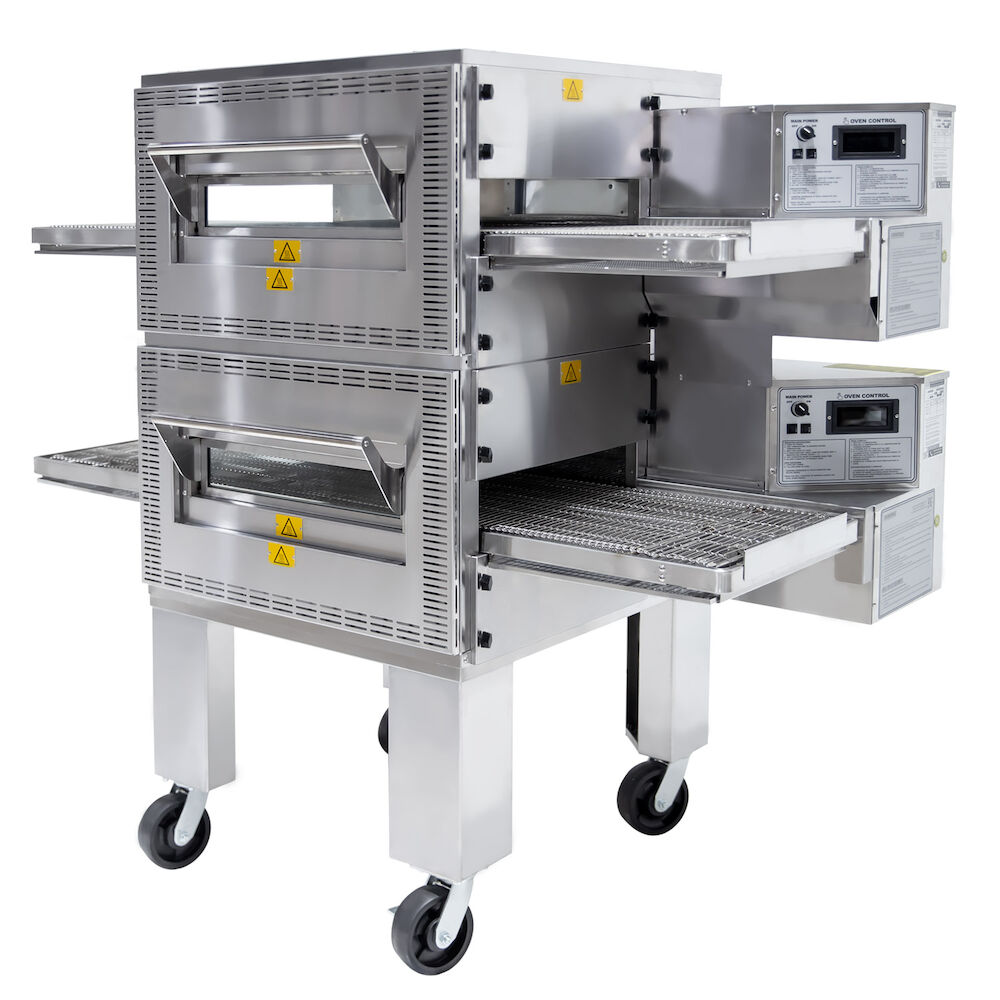 Conveyor oven Metos EDGE1830E-2-G2 Double chamber with Stand