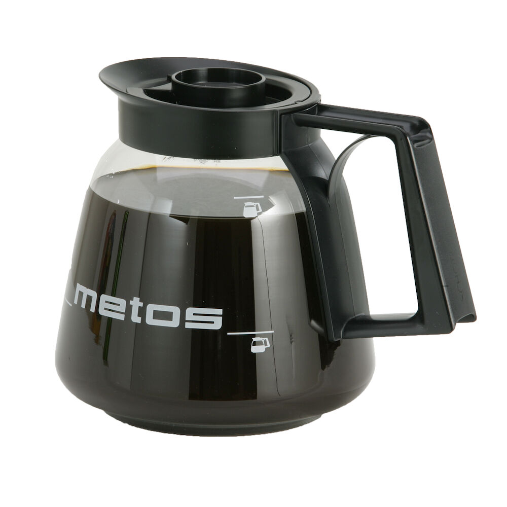 Glass jug with lid Metos