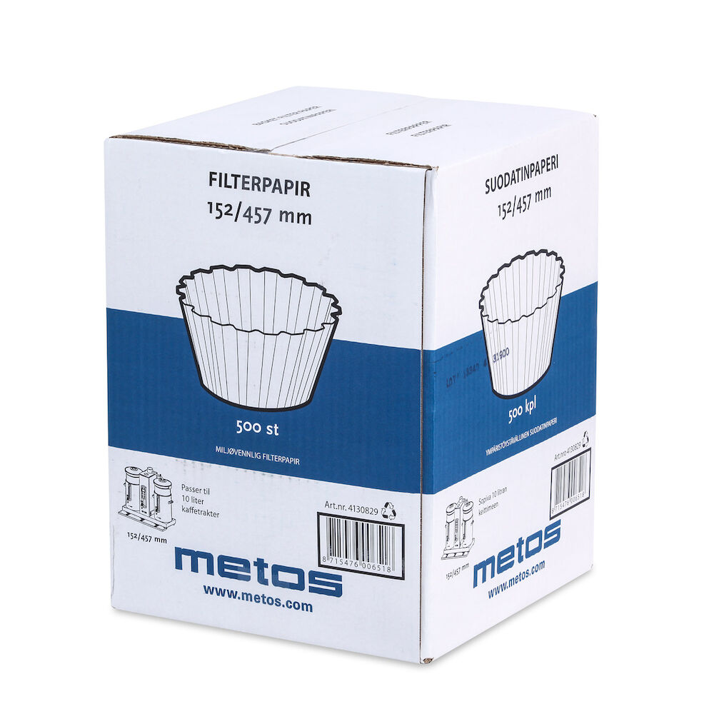 Filterpapper Metos Metos CN10e/i, DE10, CE/CI 4-10