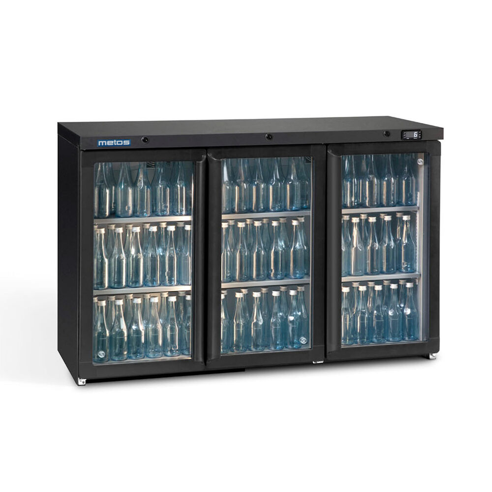 Glass door cooler Metos Maxiglass LG3/315G with three doors