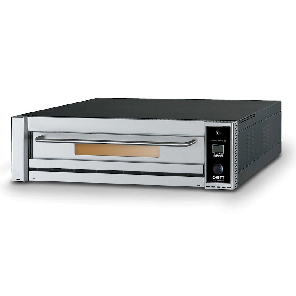 Pizza oven Metos Valido EVO 635LB DG with one chamber opening down