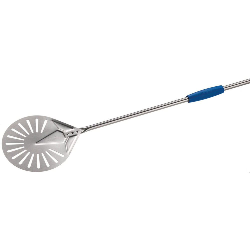 Pizza shovel small Metos I-20F perforated S/S