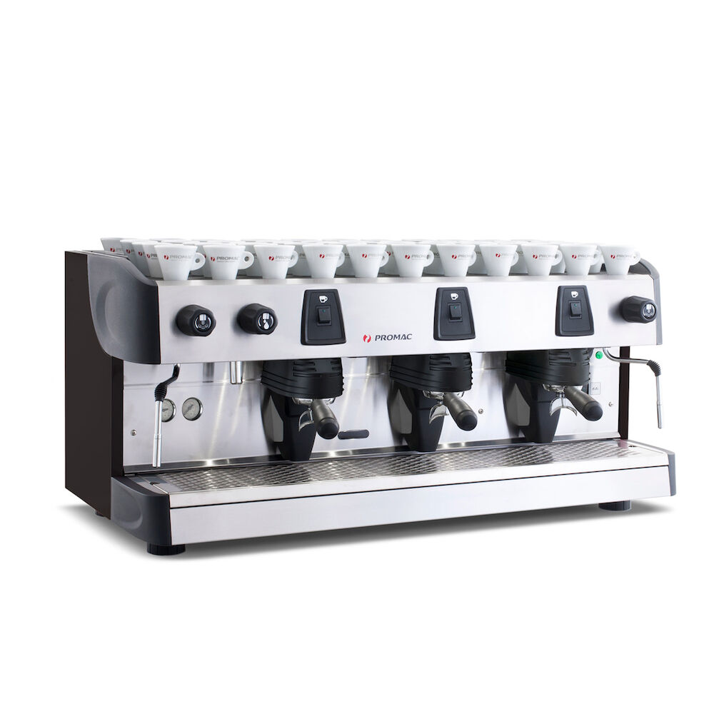 Espresso machine Metos Green PU 3GR Black LED ESM
