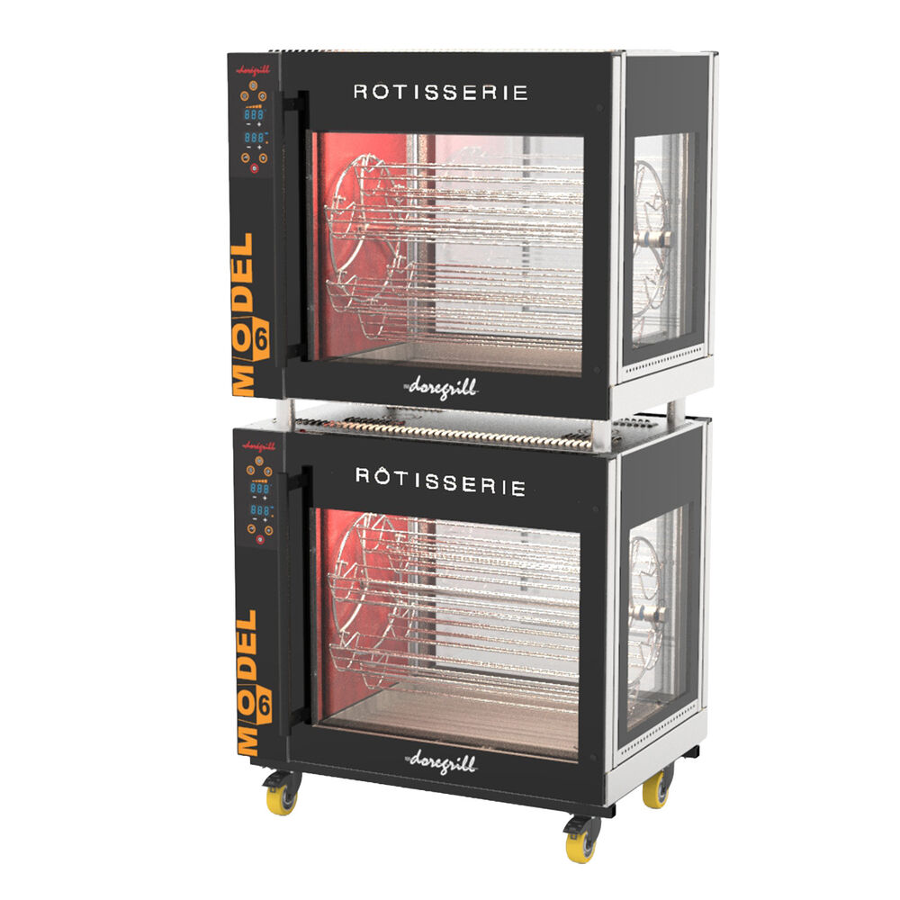 Rotisserie grills Metos Sensup 6 Double