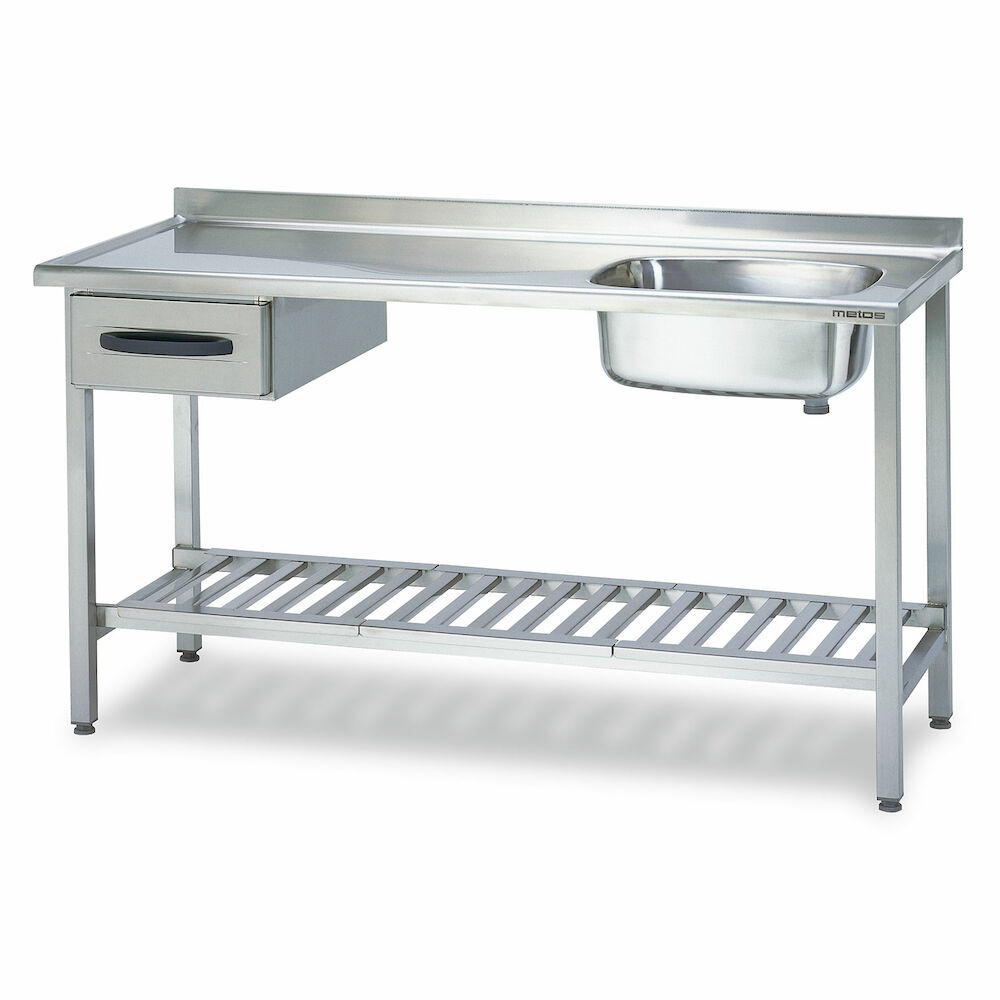 Sink table Metos Proff 1600*650*900 mm