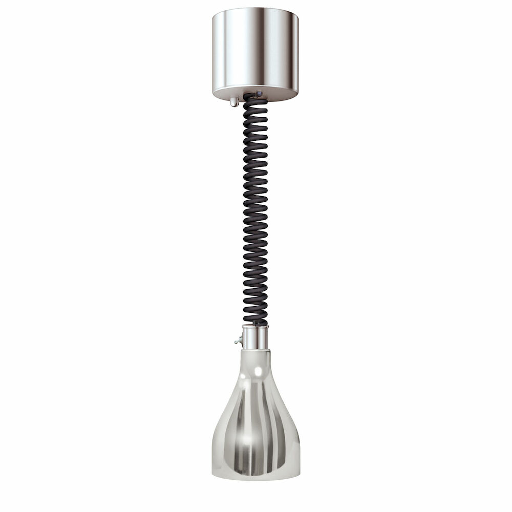 Heat lamp with lift Metos DL500RPL Nickel