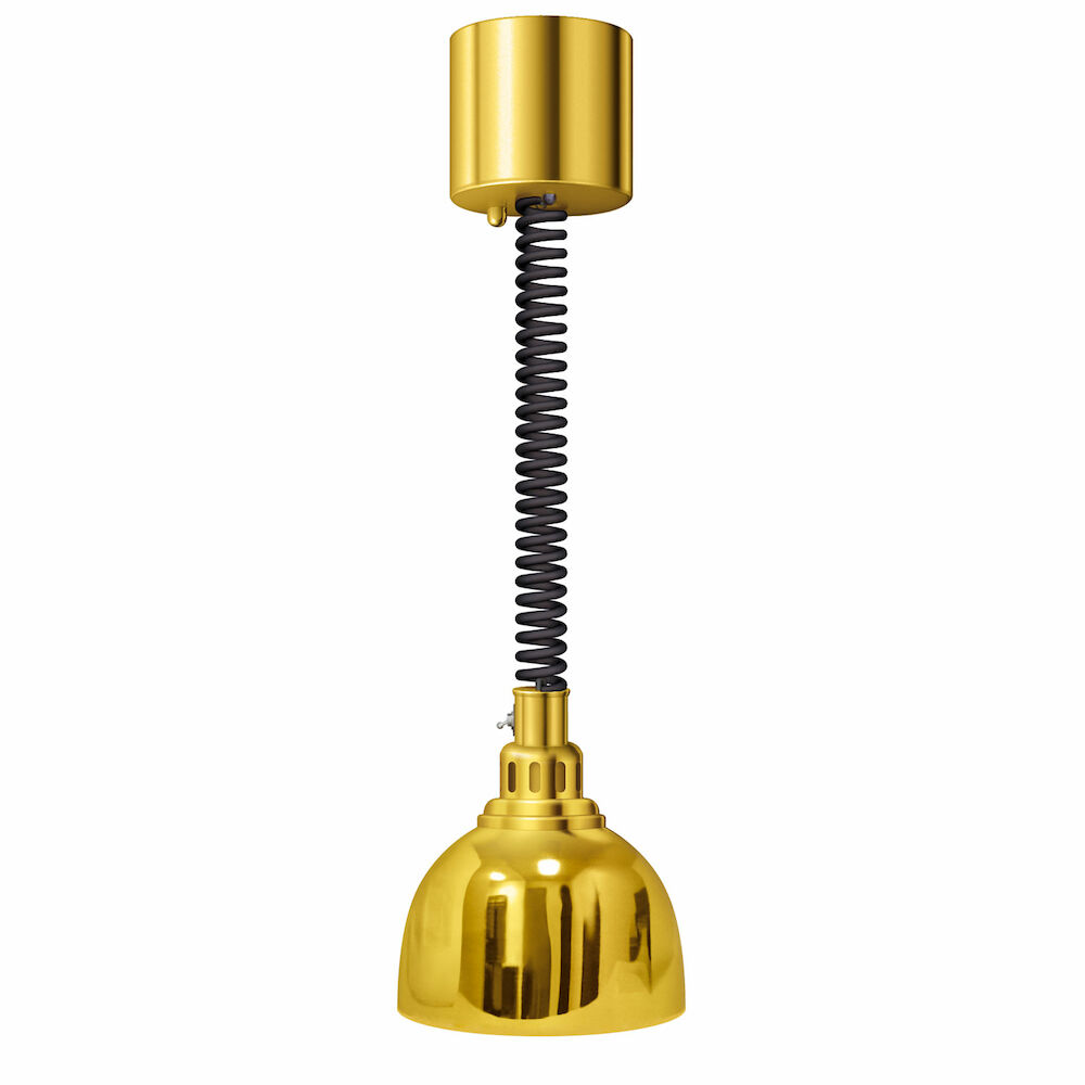 Heat lamp with lift Metos DL725RPL Brass