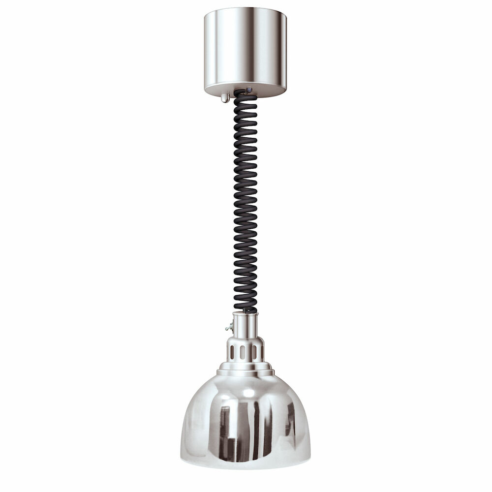 Heat lamp with lift Metos DL725RPL Nickel
