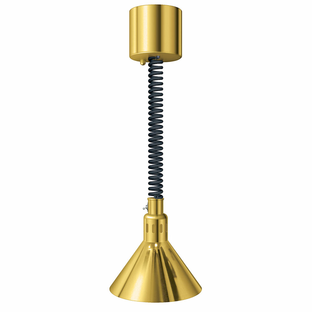 Heat lamp with lift DL775RPL Brass OUTLET