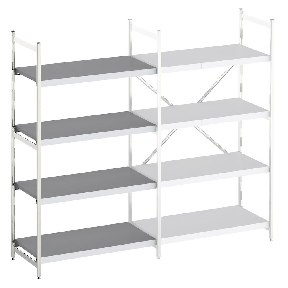 Extension shelving Metos Norm12 1000*500 with shelves