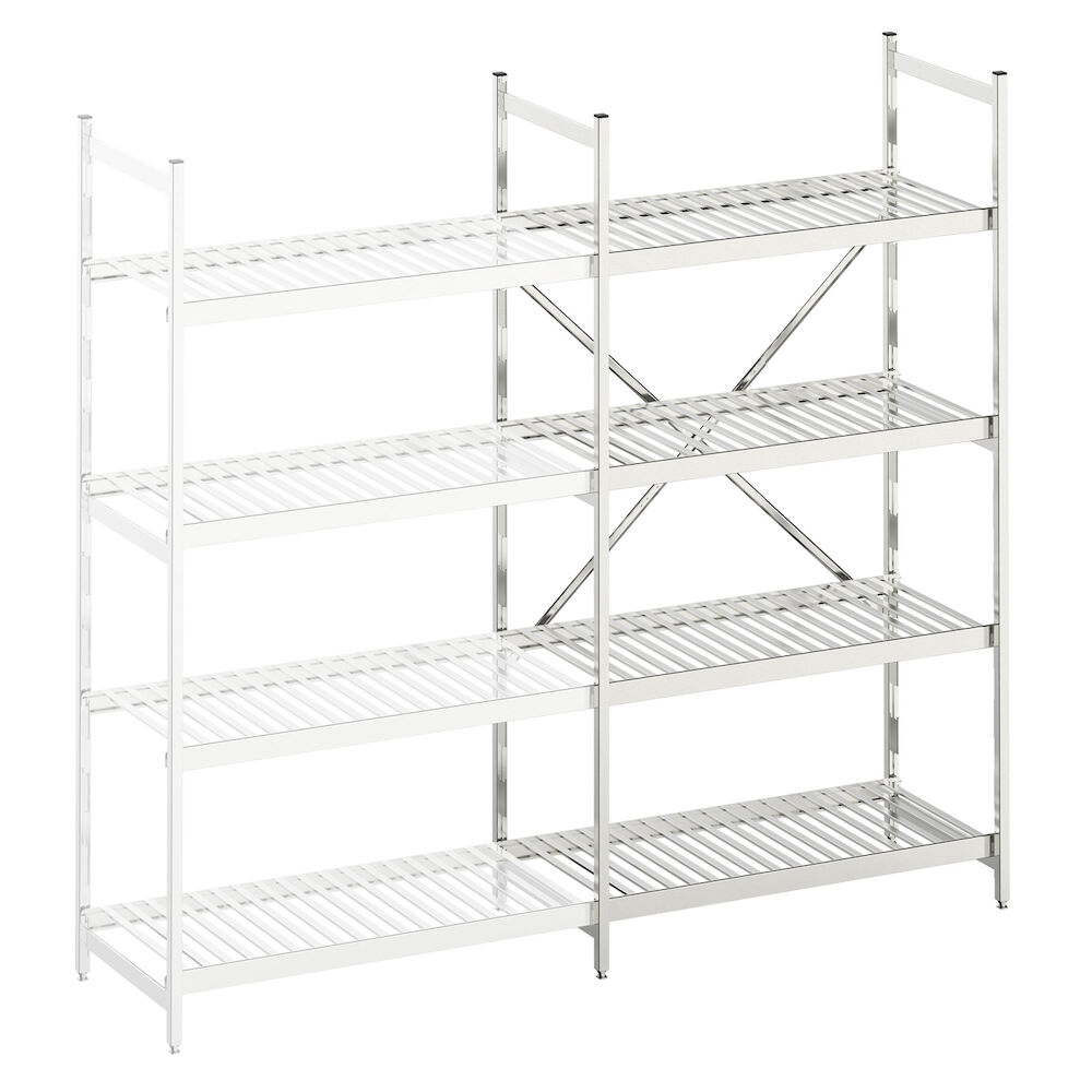 Basic shelving Metos Norm20 1000*500 with slatted shelves