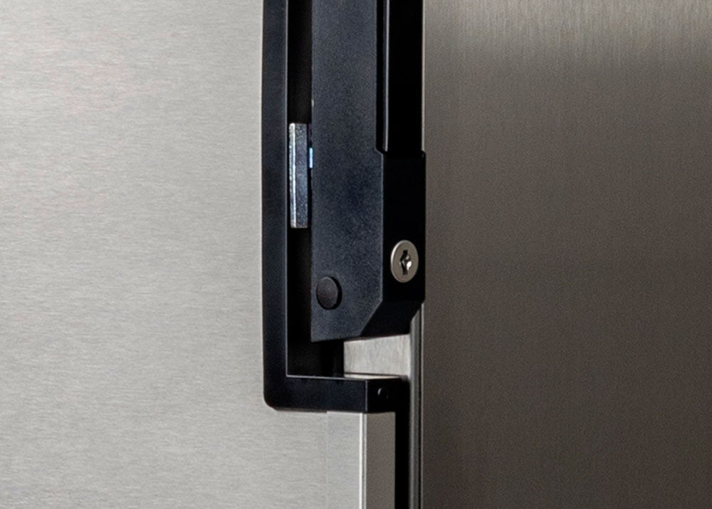 Lukittava ovenkahva Metos Thermobox vaunuihin