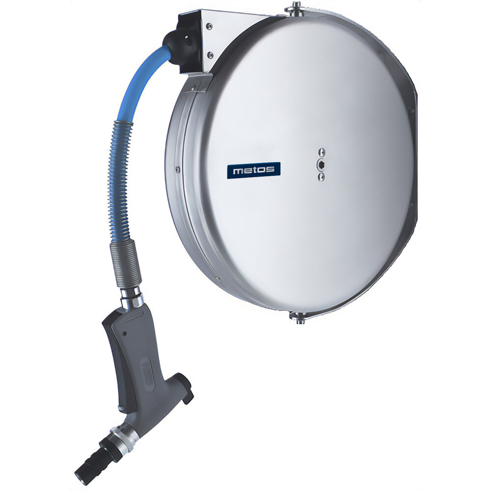 Automatic hose-reel Metos MaxiReel M6T with spray gun 448