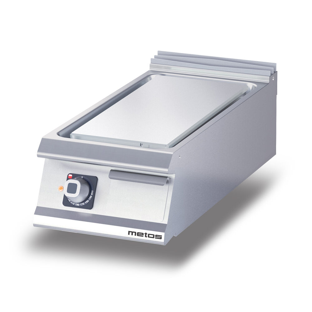 Griddle chrome/smooth Metos Diamante D72/25TSFTEC table top model