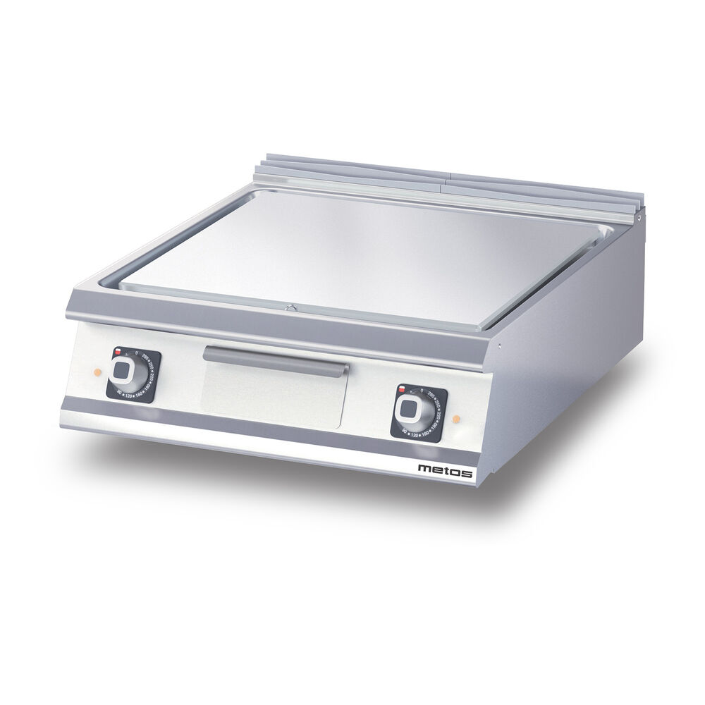 Griddle chrome/smooth Metos Diamante D74/25TSFTEC table top model