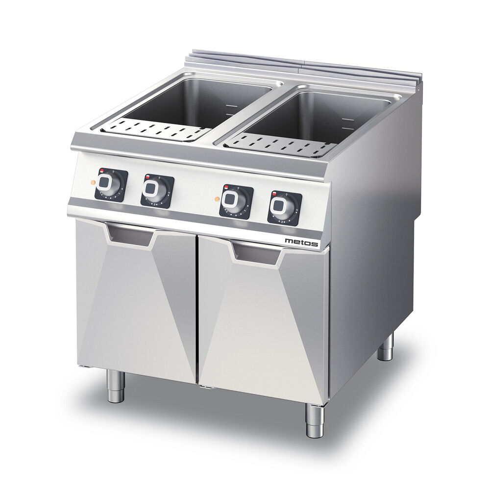 Pastakeitin Metos Diamante D94/25CPE kahdella 40 litran altaalla
