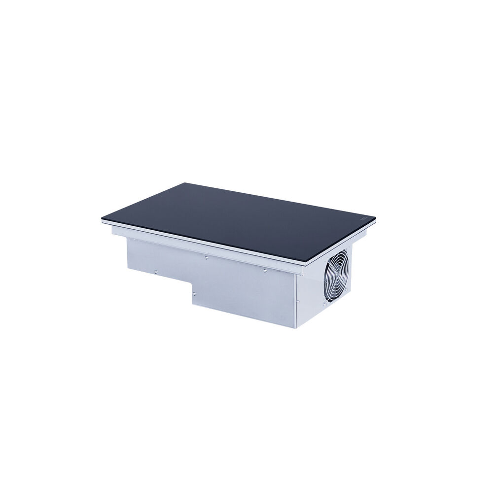 Drop-In Kombilevy Metos EC GN1 mustalla Ceran-lasilla