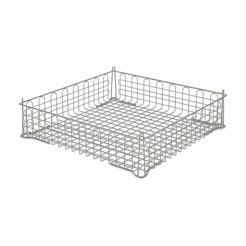 Teräslankakori, muovipäällystetty Metos 500 x 500 x 115 mm