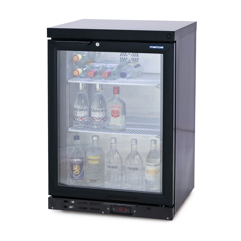 Black Back Bar Freezer Metos Profitbar SD-83 R600a with righ