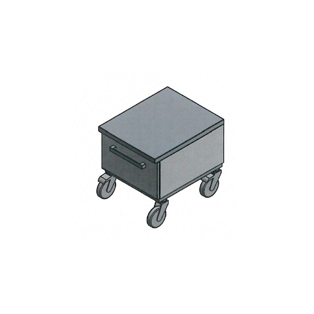 TROLLEY STAND Vakuumikoneelle 550x580x440