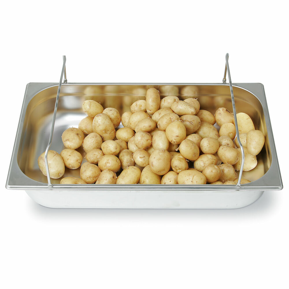 GN container Metos GN1/1-100H, with handle, stainless steel