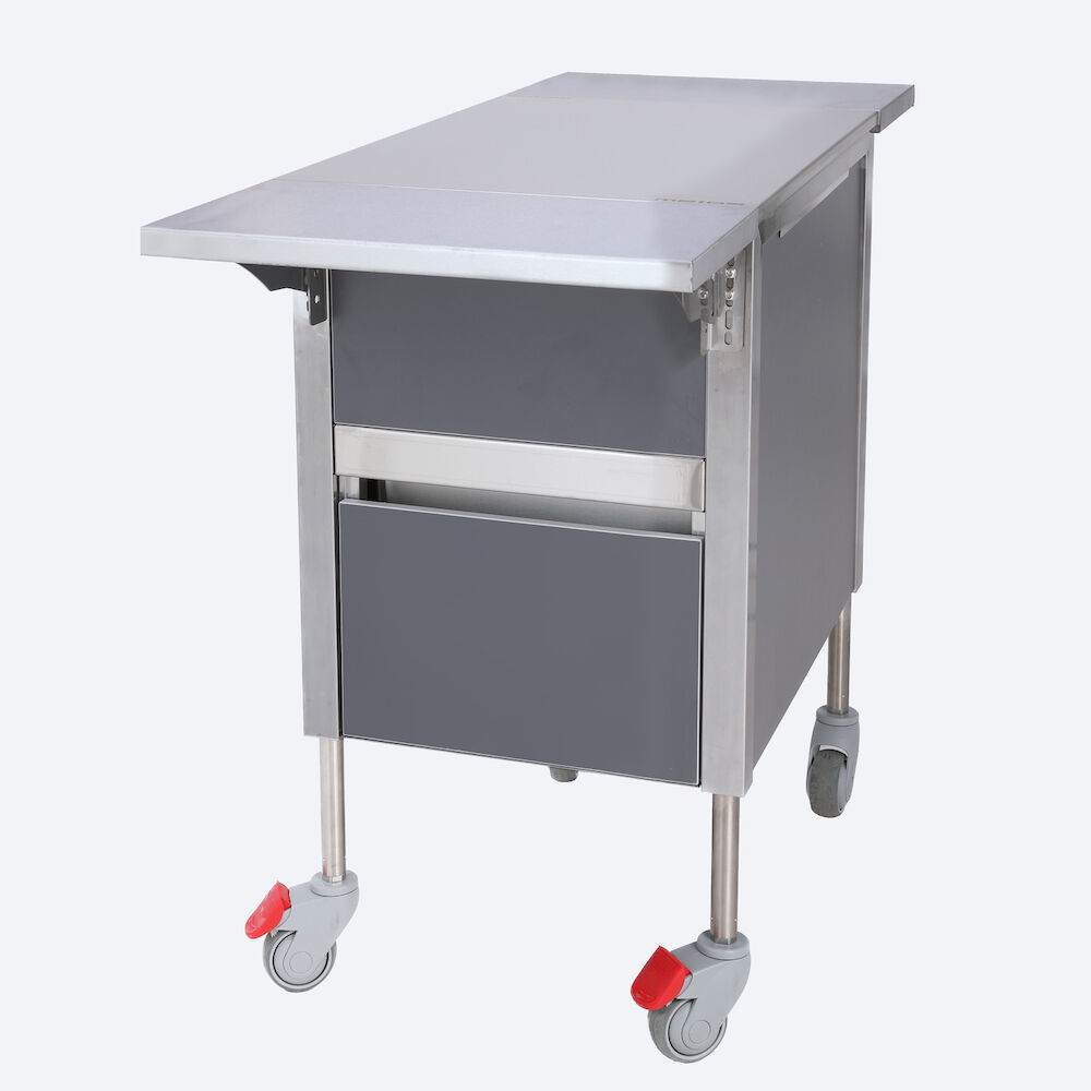 Neutral serving trolley Luna 450x650x900