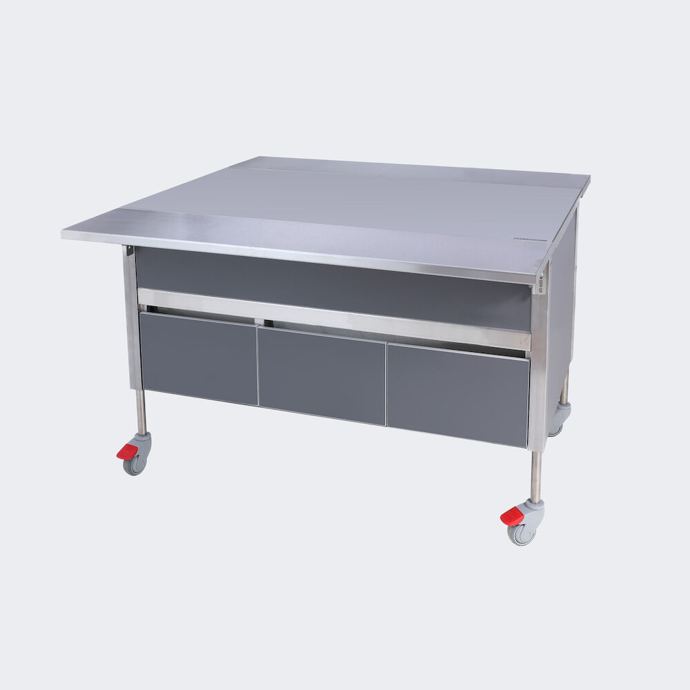 Neutral serveringsvagn Metos Luna 1200x650x750