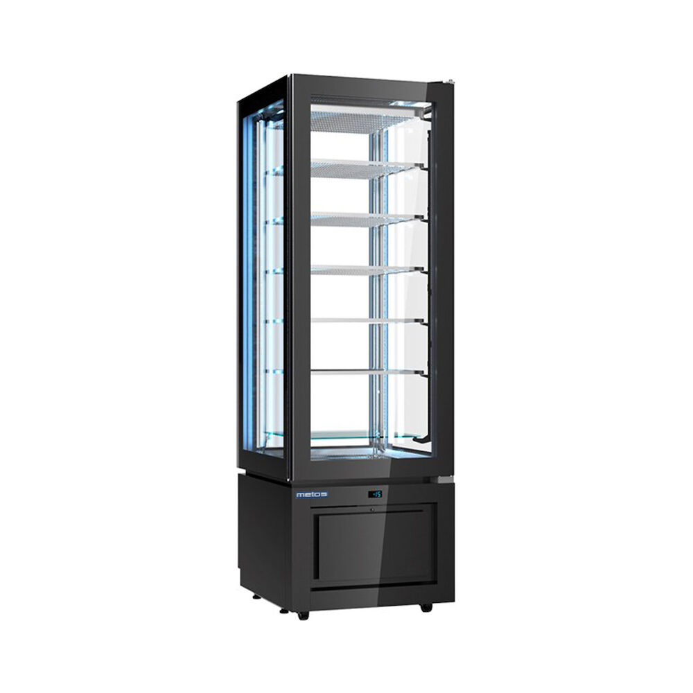 Vertical freezer display Metos Luxor Slim KG6A black