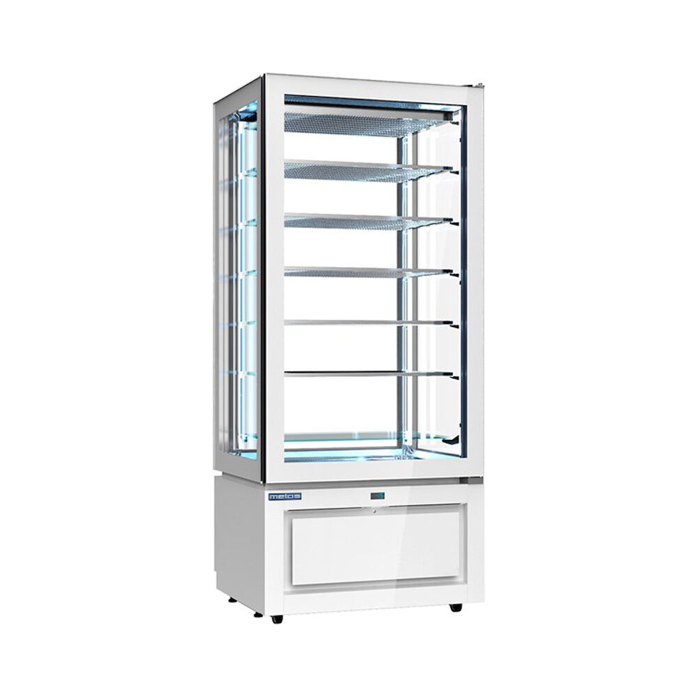 Vertical freezer display Metos Luxor KG8V white