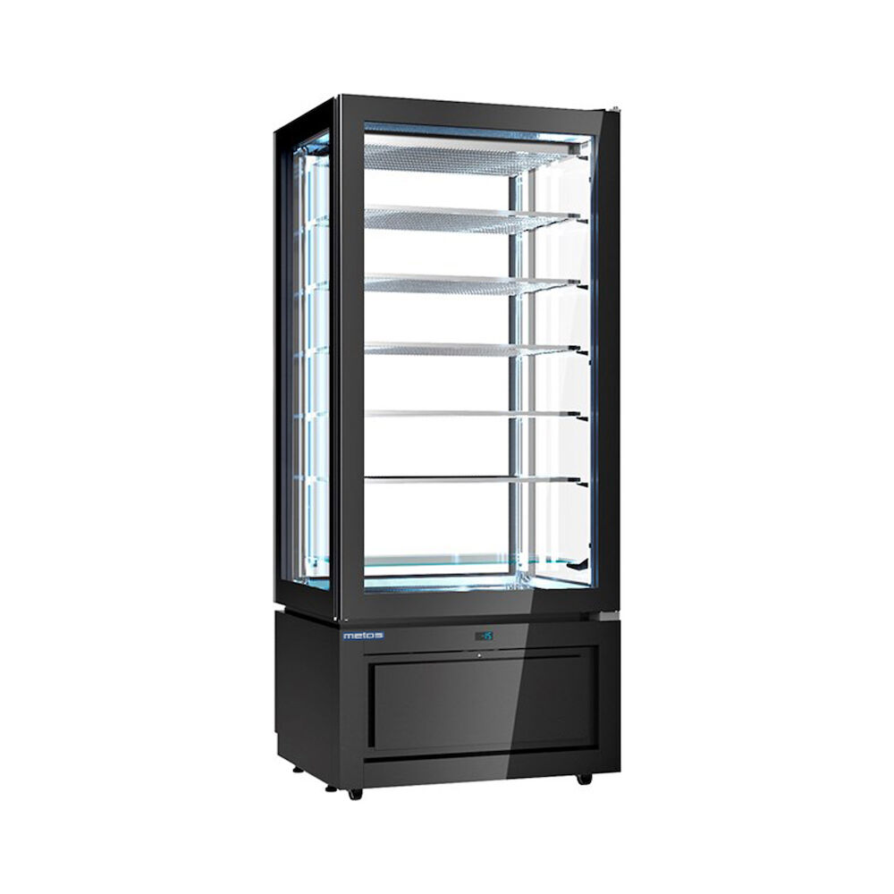 Vertical freezer display Metos Luxor KG8A black