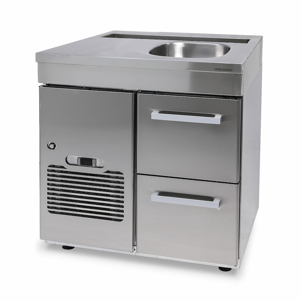Lockable cold drawer Metos Classic BA800-BO2-MPL