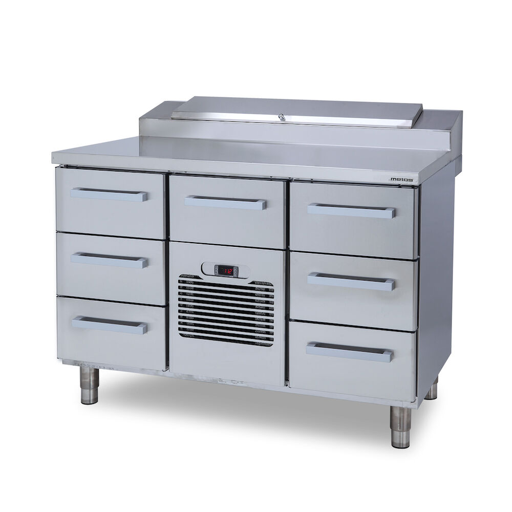 Pizza counter Metos Classic PT1200-GN3-MGH-GN3