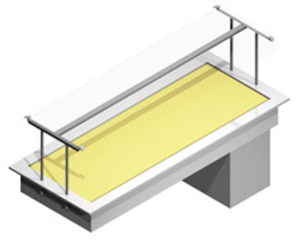 Kylmäallas Metos Drop-In CB 1600 Nova Plus LED