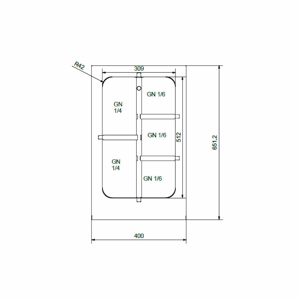 Listpaket GN1/1 Metos BM 400