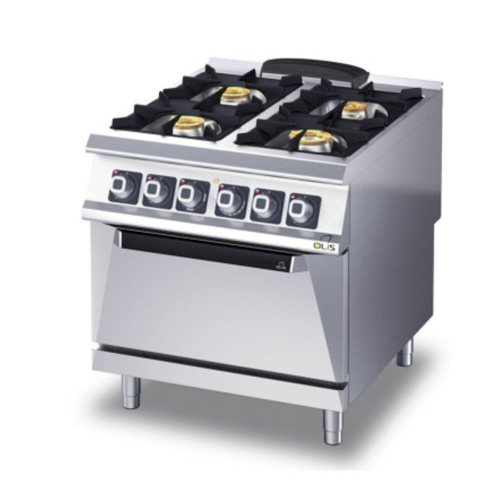 Gas range with elrctric oven Metos Diamante D94/10CGE