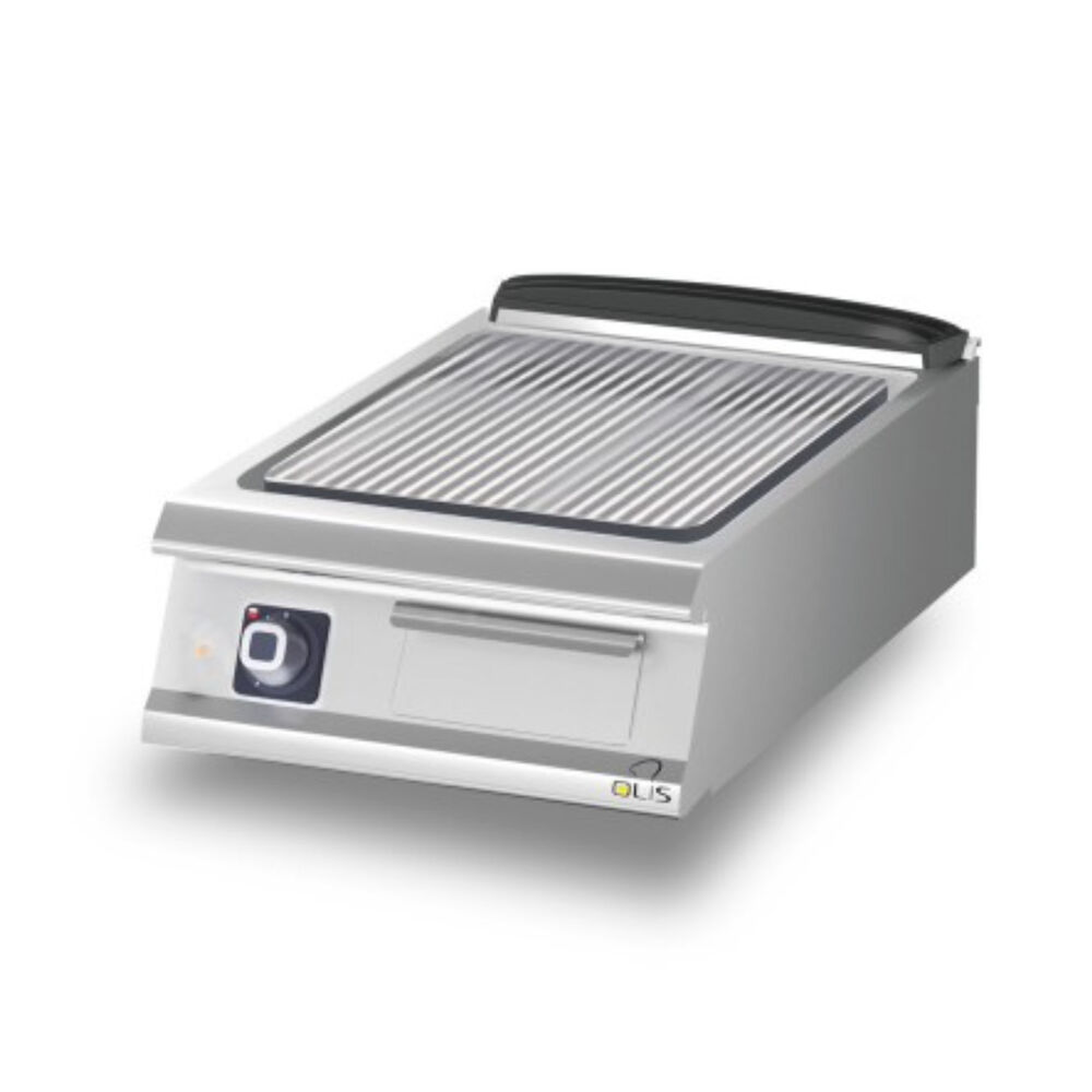 Griddle chromium/grooved Metos Diamante D93/10TSFTECR table top