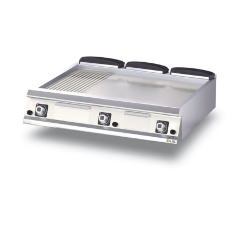 Gas griddle grooved Metos Diamante D96/10TFTTG1/3R table top