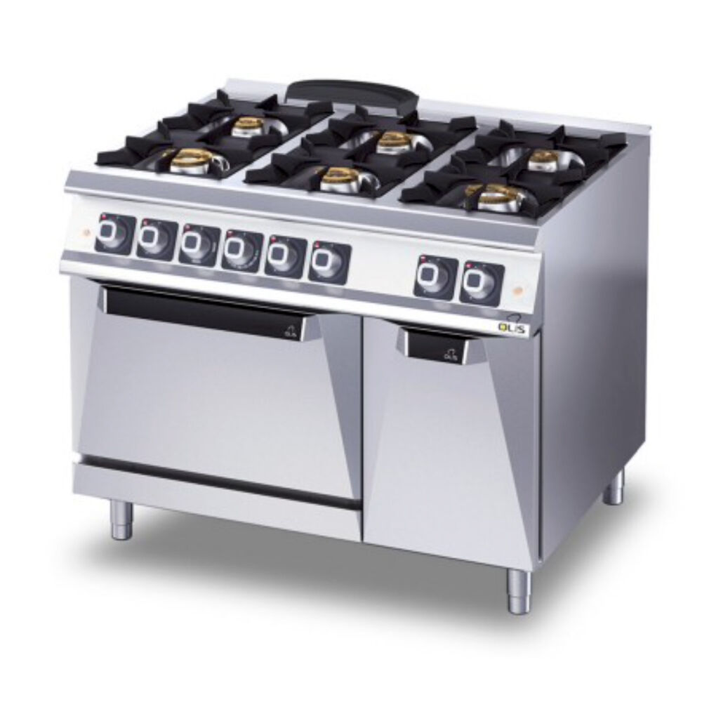 Gas range with electric oven Metos Diamante D76/10CGE