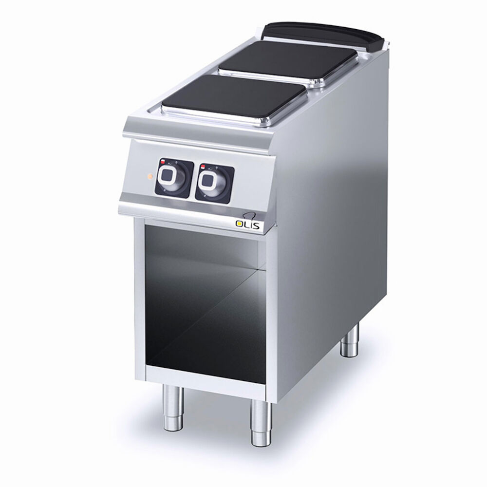 Range Metos Diamante D72/10CEPQ with open cupboard