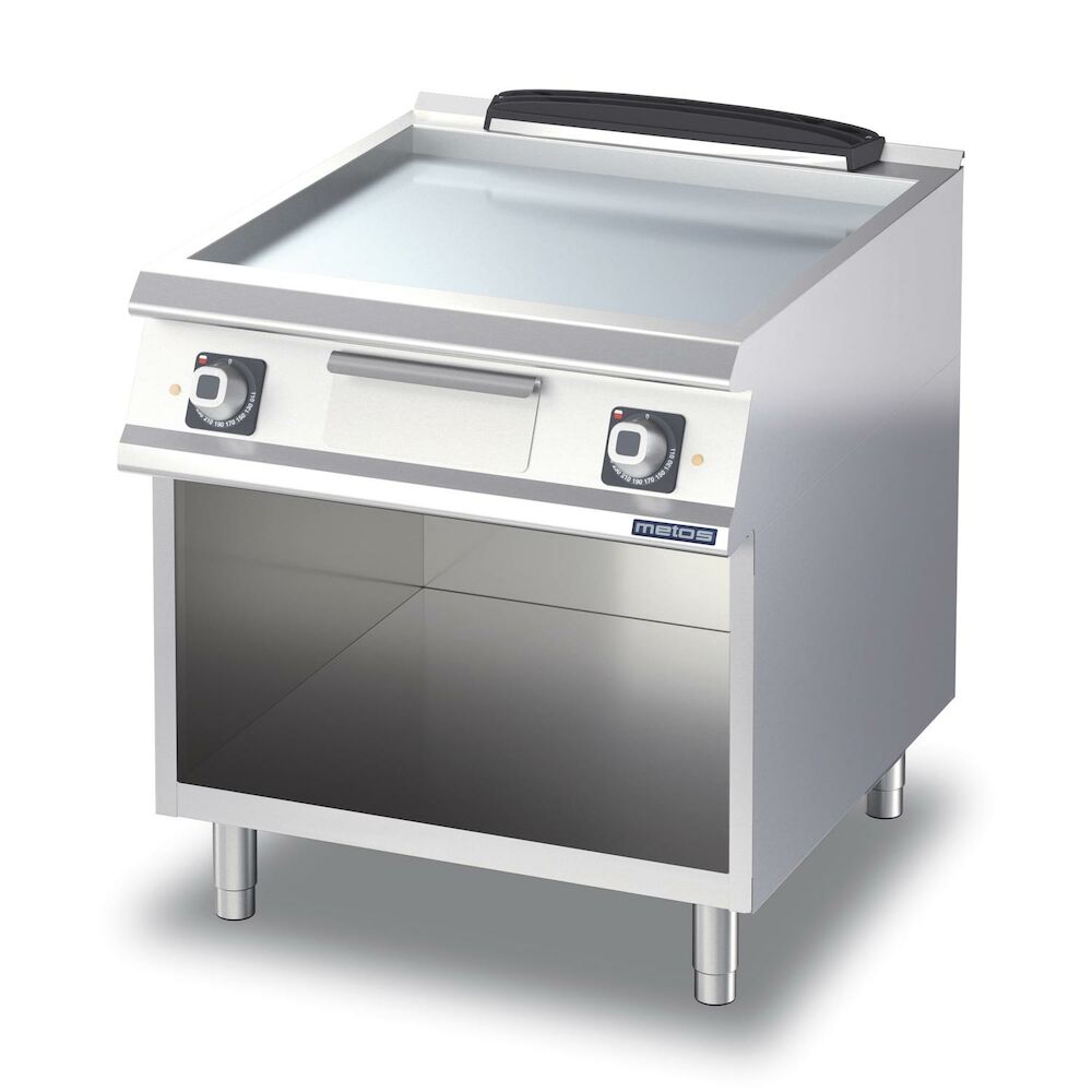 Griddle chromium  Metos Diamante D74/10FTEC with open cupboa