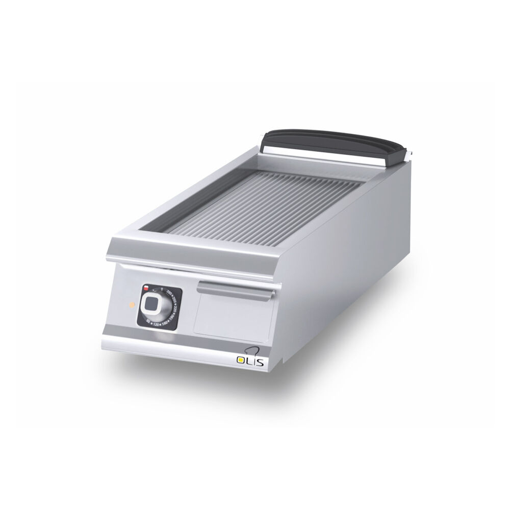 Griddle, grooved stainless steel Metos Diamante D72/10TFTEAR table top