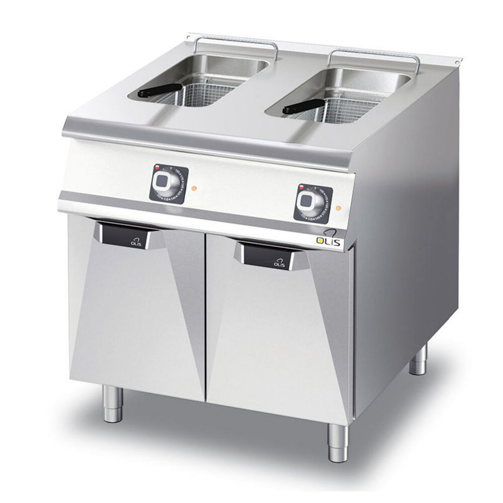Fritös Metos Diamante D7415/10FRE med två 15 liters bassäng400V/3PE/50Hz,  OUTLET
