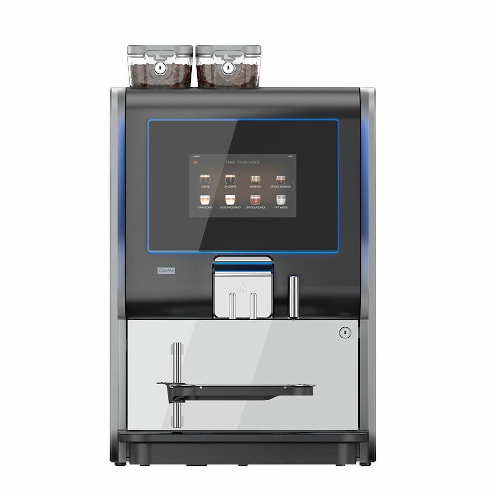 Coffee machine Metos OptiMe 21 with black panel