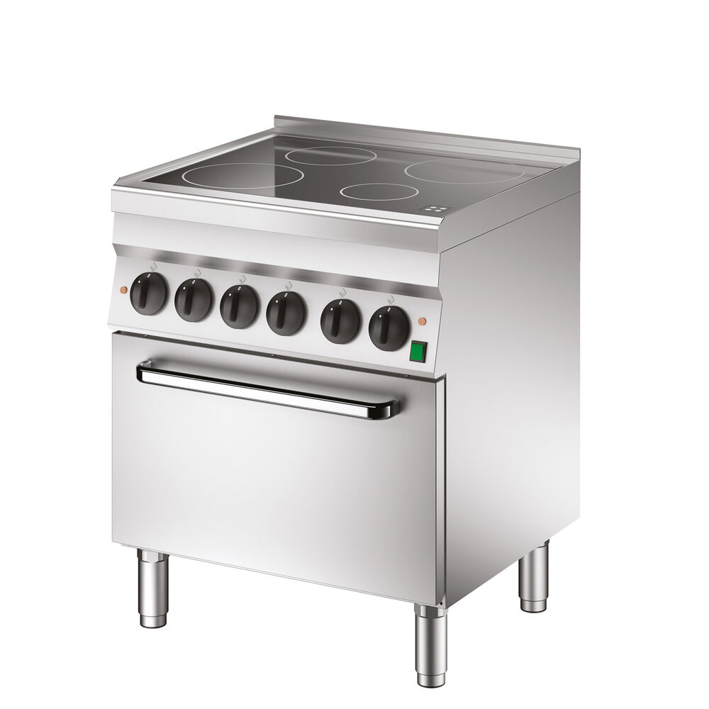 Ceramic range with oven Metos OV6FEV7EP 400V3N~